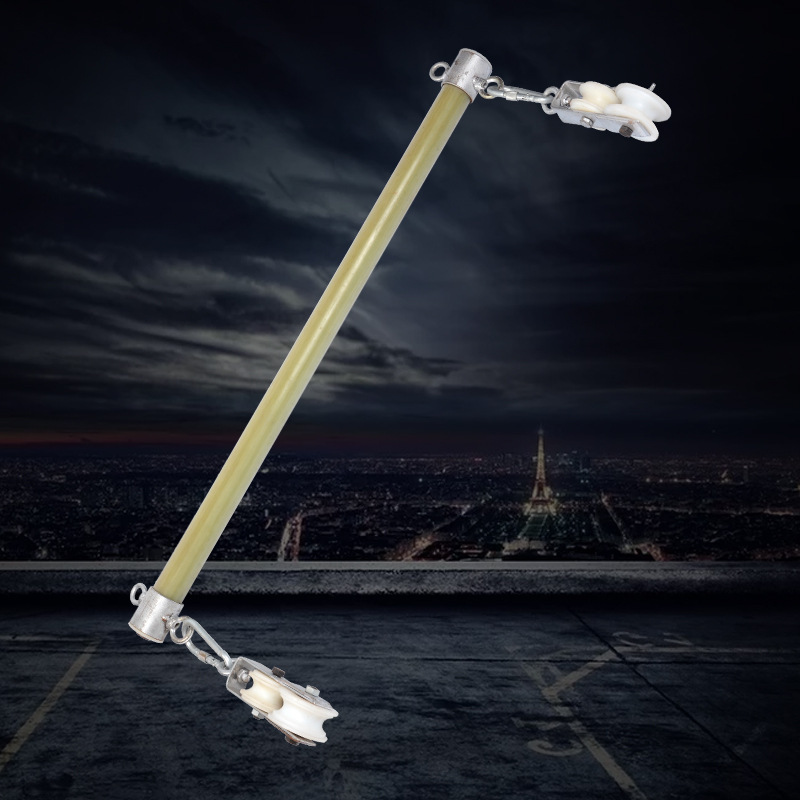 3米绝缘网架线带电跨越  安全滑轮架线 厂家直销