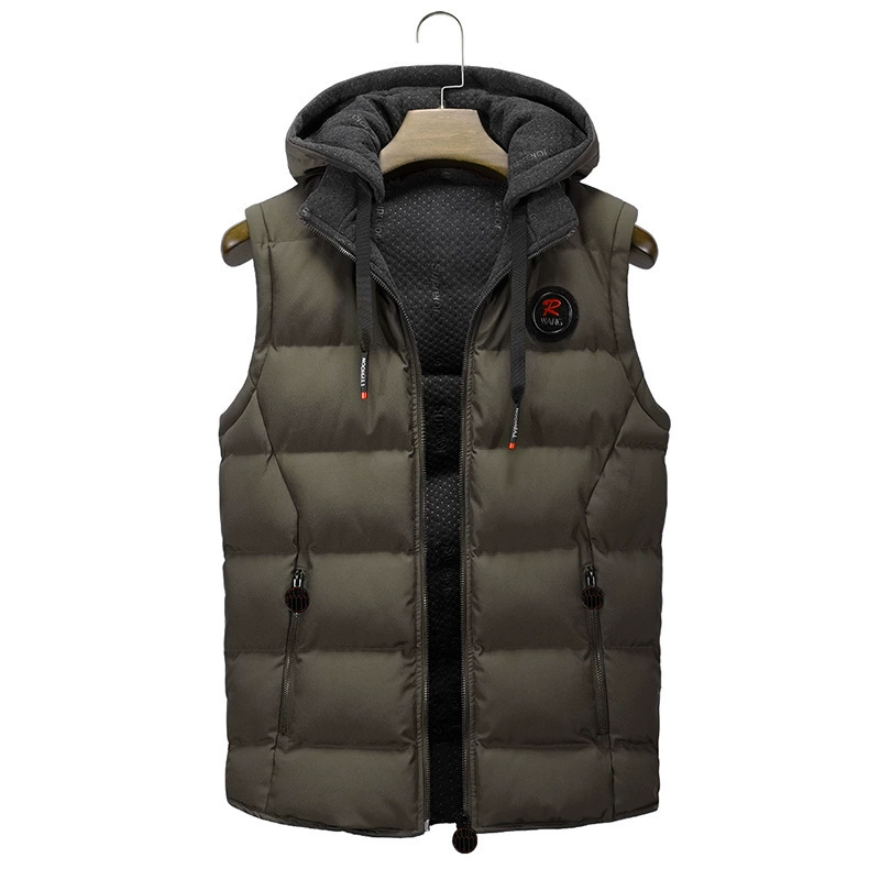 Модный жилет для отдыха с капюшоном, куртка, AliExpress, Amazon