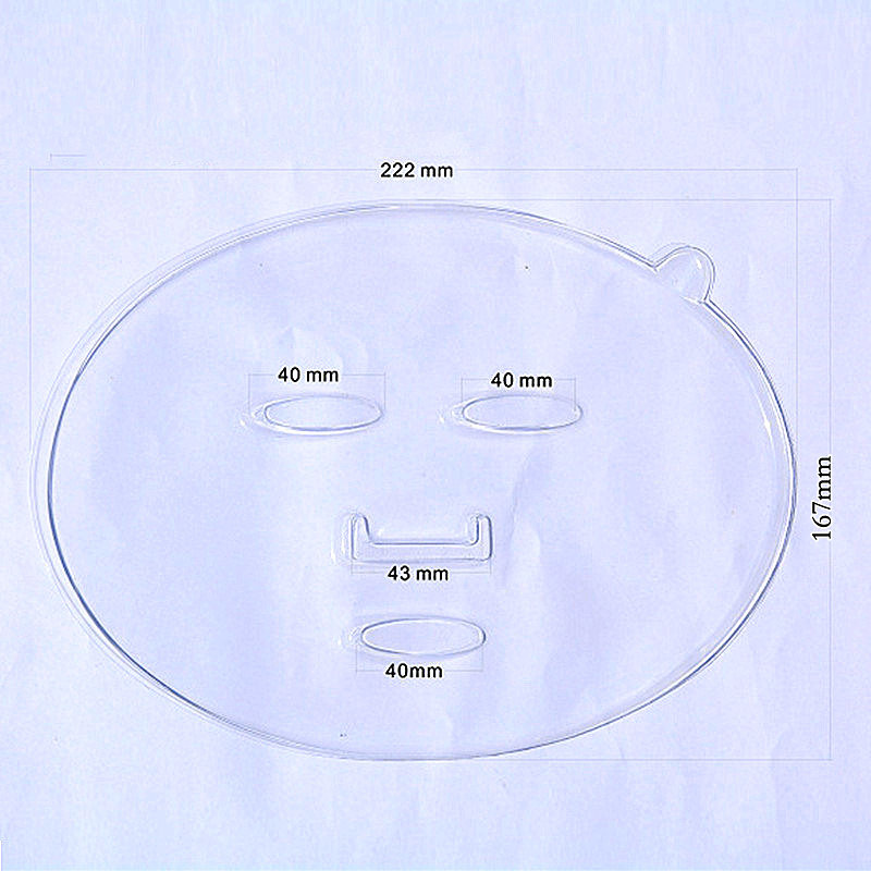 Seaweed mask mold Face tray Seaweed film Seaweed tray plastic PVC plastic soft film mask mask