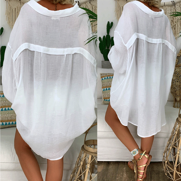 Wish Bamboo Fabric Solid Color Casual Long Sleeves Shirt 12 Wish Bamboo Fabric Solid Color Casual Long Sleeves Shirt
