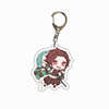 The blade of the blade around anime, the food acrylic transparent pendant cute jewelry