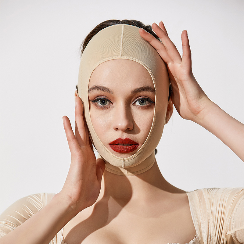 【V脸面罩】瘦脸神器V脸带瘦双下巴提拉面部紧致塑形韩国面罩女|ru