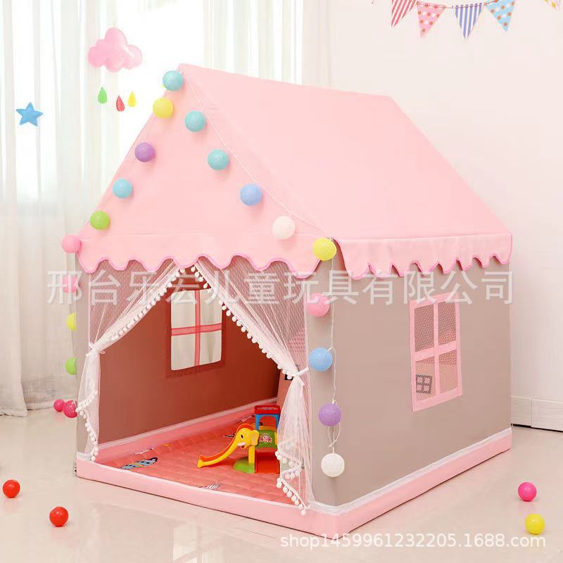 母婴新款儿童公主屋男女宝宝儿童帐篷蚊帐儿童游戏屋游乐城堡|ms