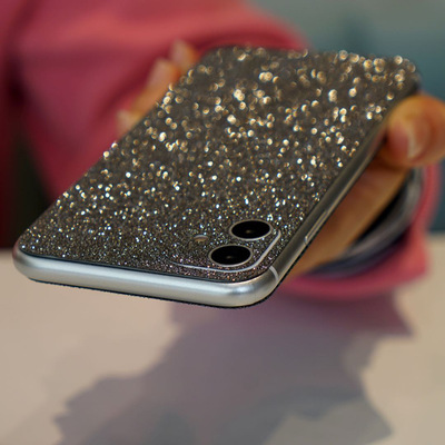 前后彩膜  闪粉前后贴膜  磨砂软磨前后膜  适用iPhone软膜贴膜|ms