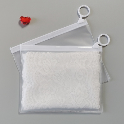 PVC袋 透明磨砂拉链包装塑料袋 冰袖内裤泳衣家居拉环自封袋|ms