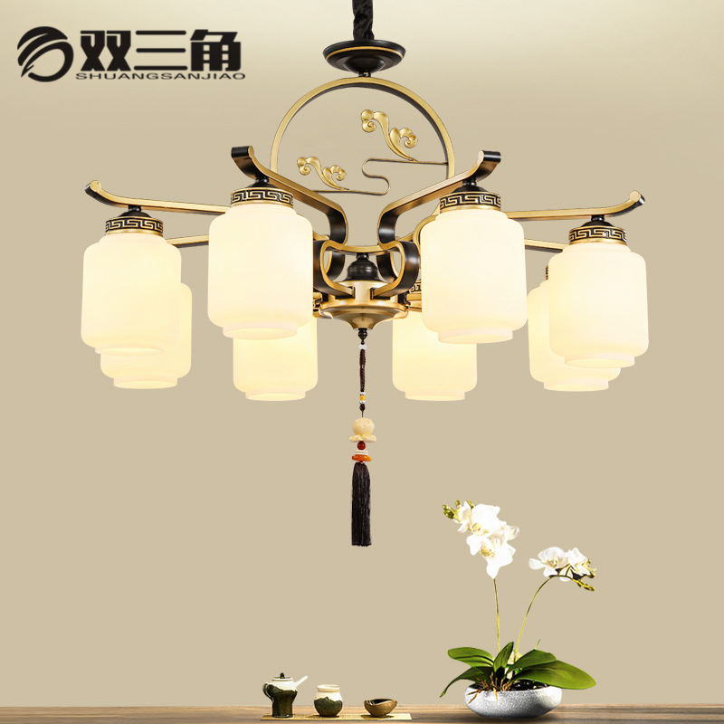 New Chinese style a chandelier Simplicity modern new pattern Living room lights personality Bedroom lights Chinese style household Ceiling lamp Restaurant