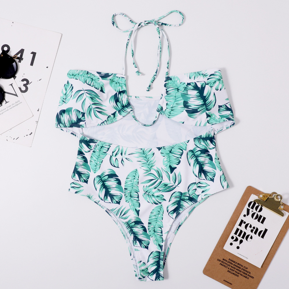 new printing bikini one-piece swimsuit  NSHL20382