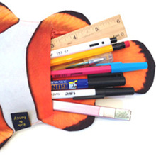 韩国创意可爱海鱼鱼形广告笔袋大容量铅笔文具袋中小学生学习用品