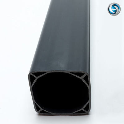 浙江杭欧厂家直供直埋高强度单孔格栅塑合金通信管PVC塑合金管5G|ms