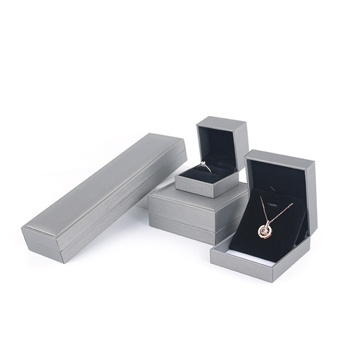 Rounded Edge Ring Box, PU Polished Finish Jewelry Box, Bracelet Box, Accessory Box, Jewelry Packaging Box, Diamond Packaging Box