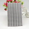 Wholesale Made in CHINA label non -dry glue production area Label English sticker Amazon China manufacturing label