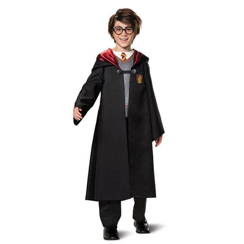 Children's boy girls Harry Potter birthday party cosplay costume magic robe cosplay Gryffindor school uniform party costume