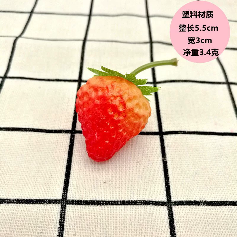 Кусковое фруктовое украшение ананас лимон киви клубника лезвие резной искусственный фрукт модельDIY аксессуары декор