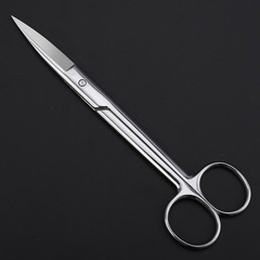 Surgical Stainless Steel Scissors 16CM Straight Head Surgical Staple remover Tissue Scissors Beauty Scissors Gauze Scissors