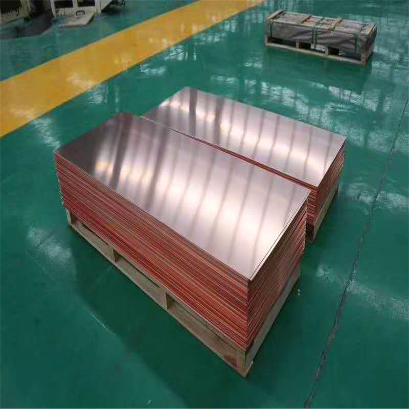 TU2 紫铜铜板BFE10-1-1厚度1mm 1.5 2毫米 紫铜板