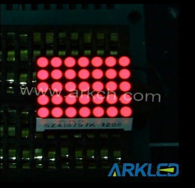 ARK SZ420757N/35 方舟 Φ1.9 5*7红色高亮点阵 共阴