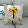 X-Ray colorful transparent flower linen pillow sleeve cross-border platform and other sources of supply and other sources of cushion cover to sell direct sales 010