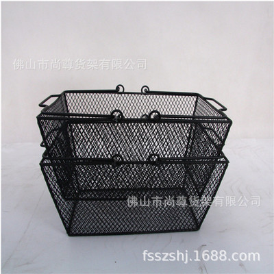 金属筛网篮子 化妆品手提网篮 超市购物篮子 小商品金属收纳篮子|ms