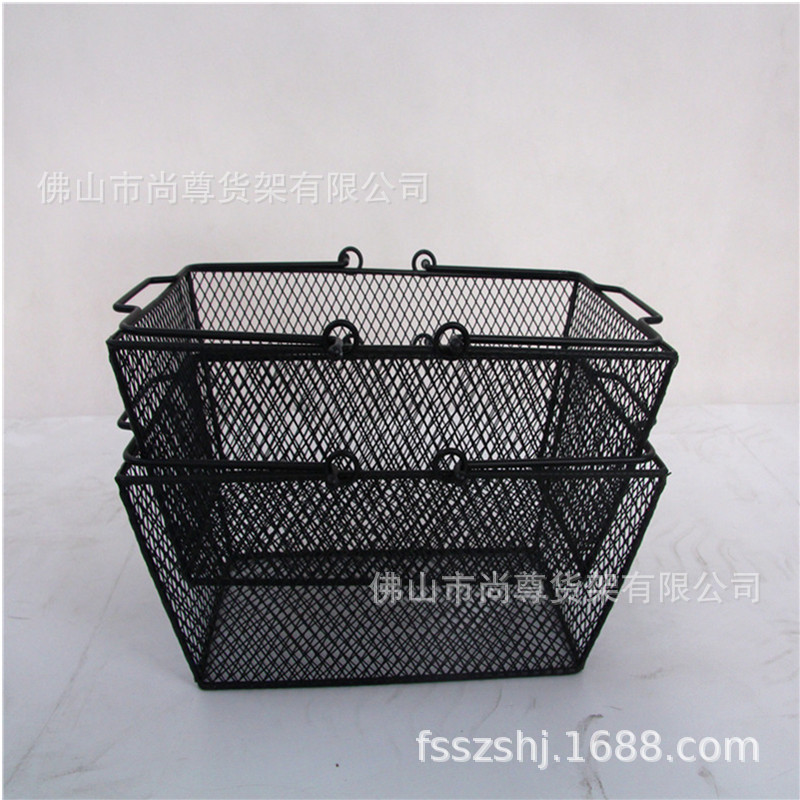 金属筛网篮子 化妆品手提网篮 超市购物篮子 小商品金属收纳篮子|ms