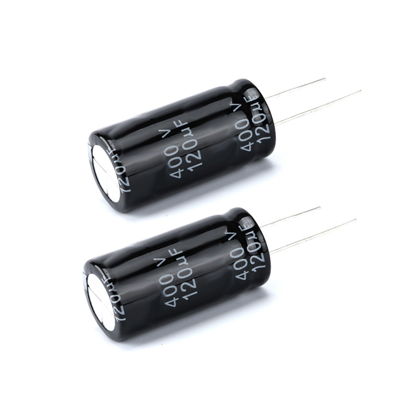 直插电解电容 120UF 250V 400V 450V ±20% 体积18*36MM Core set
