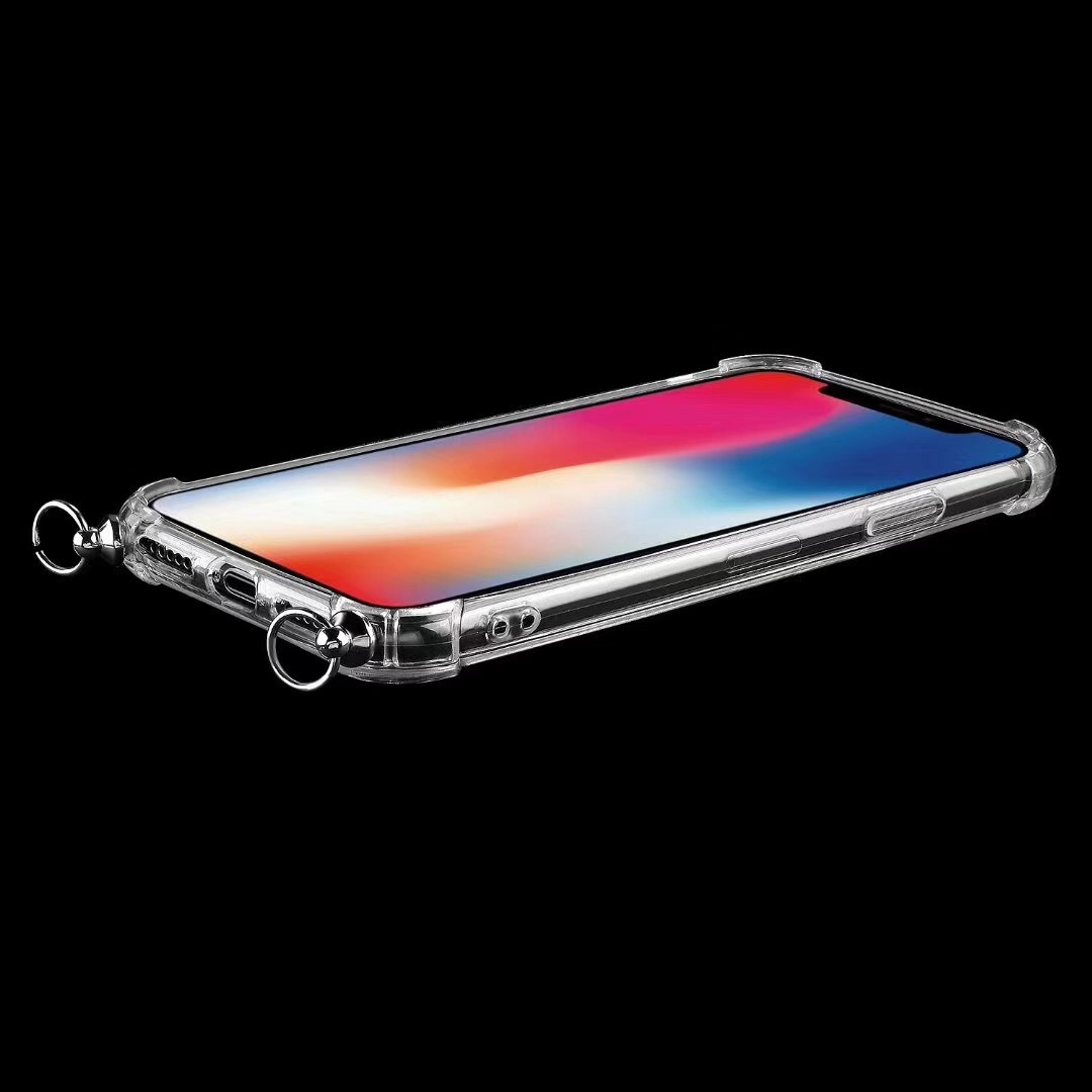 Adecuado Para Iphone12 Cuatro Esquinas Anti-caída Xr 7plus Cubierta Protectora Engrosada Anti-caída display picture 5