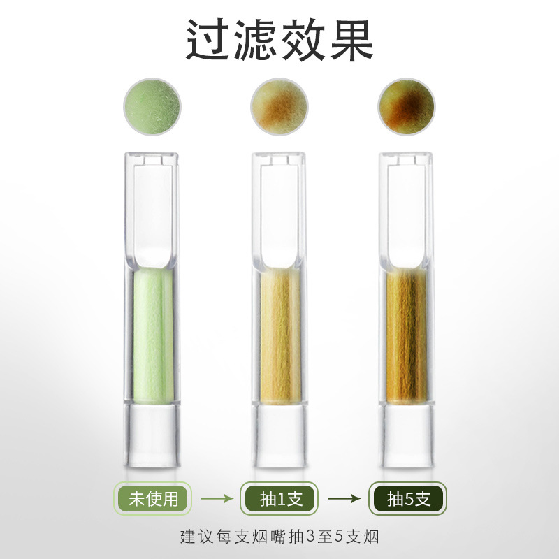 Aidoushi Cigarette Filter Tips, Disposable Slim Cigarette Mouthpieces&mdash;Perfect for Men and Women's Thin Cigarettes