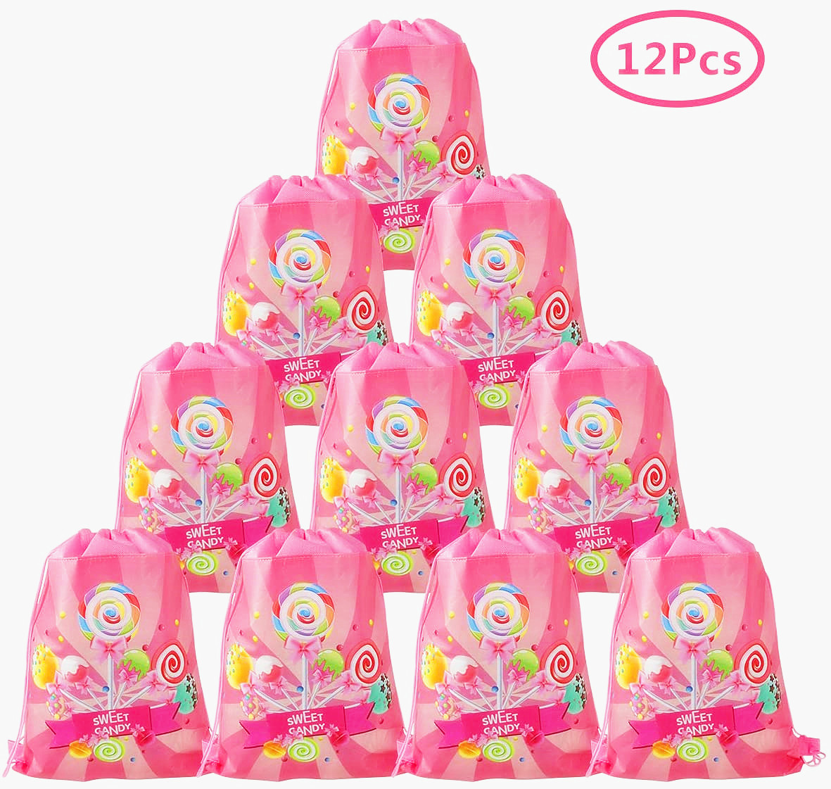 卡通 糖果束口袋礼品袋  收纳袋 包装袋 糖果回礼袋