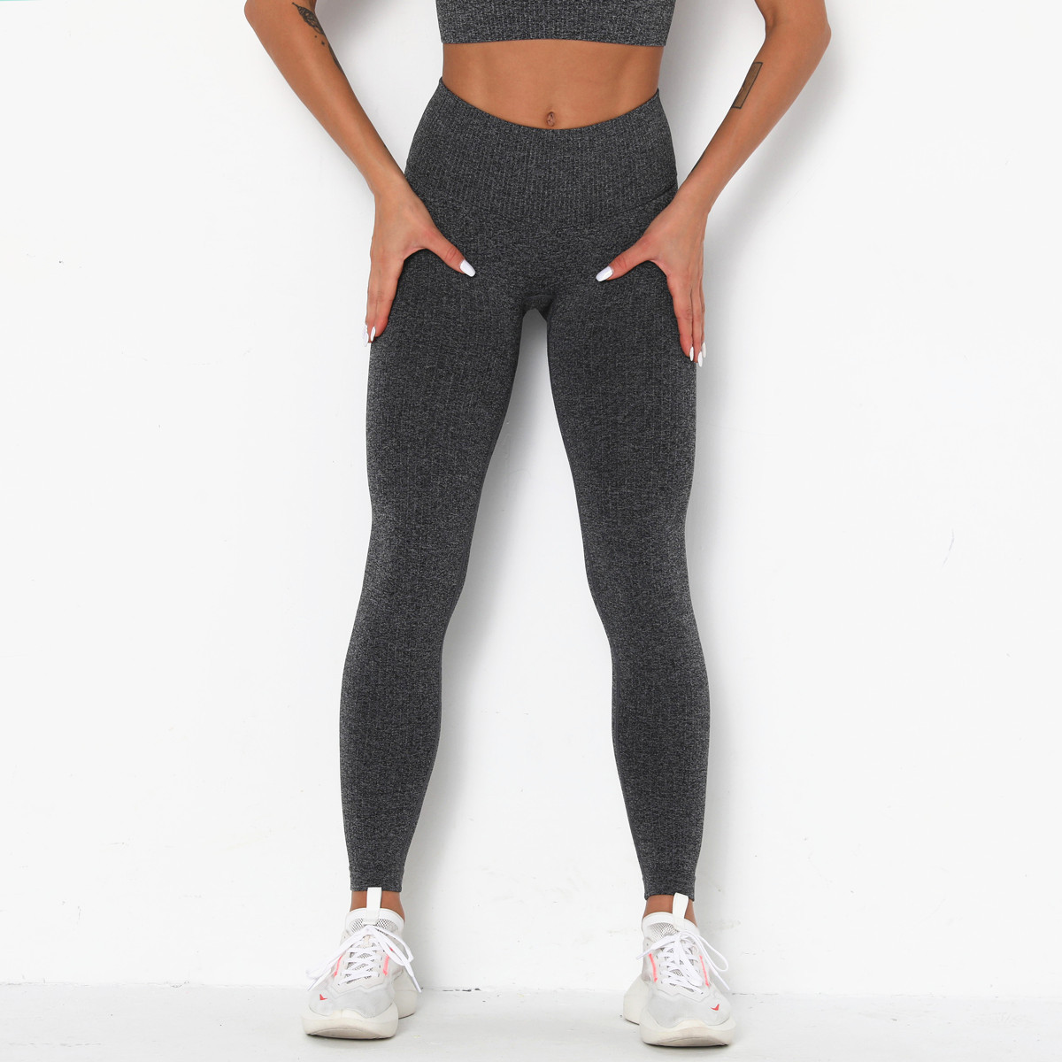 seamless knitted quick-drying fitness pants  NSLX51686