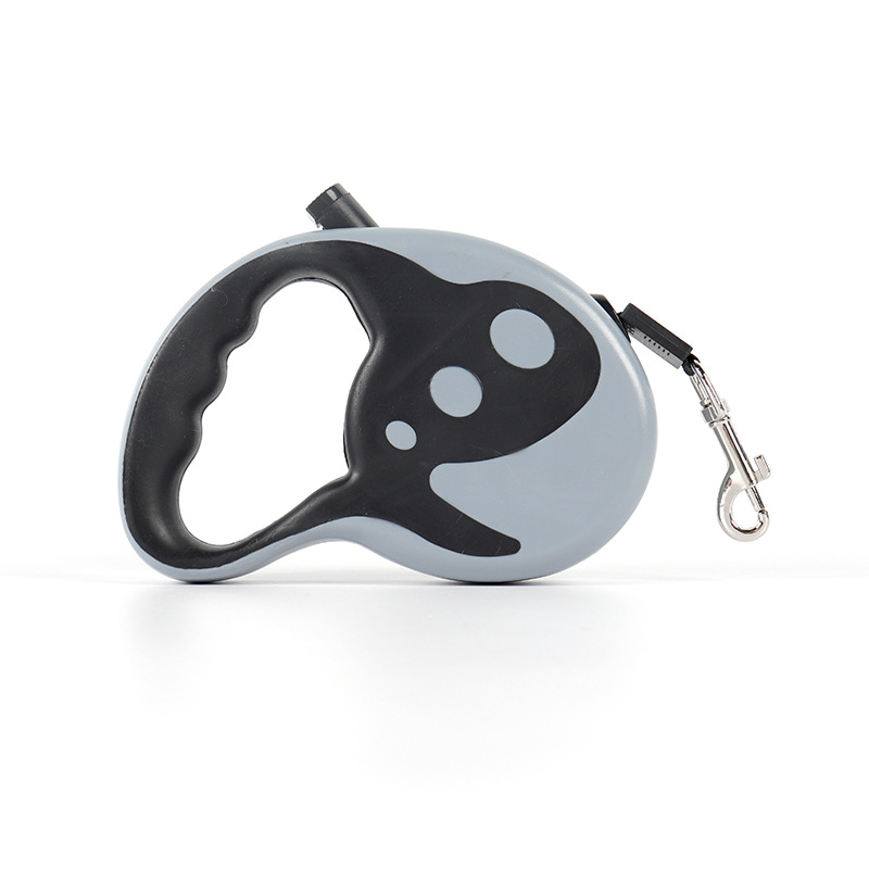 Tedora nueva cuerda de tracción perros medianos y pequeños Freno de un clic retráctil 3 M cuerda de tracción automática suministros para mascotas