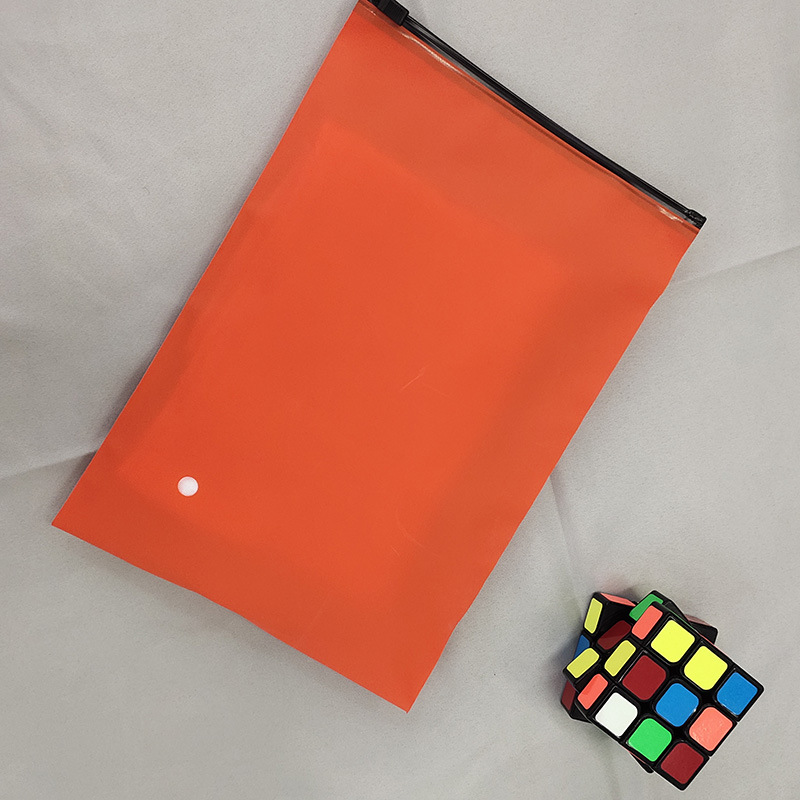 加厚服装塑料自封袋彩色衣服包装袋亮彩膜拉链袋长方形印刷拉链式