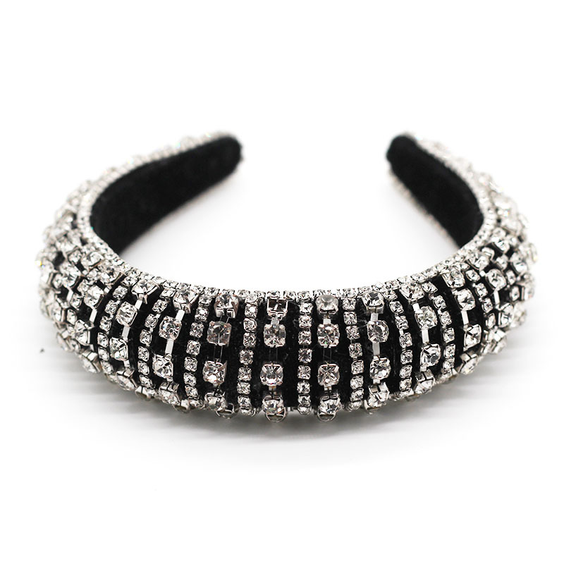 Headband Fashion Baroque Full Diamond Prom Show Gift Hair Accessories display picture 6