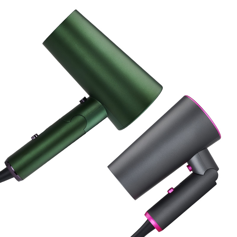 跨境电商新款折叠吹风机 便携式冷热风电吹风 注塑锤子吹风筒