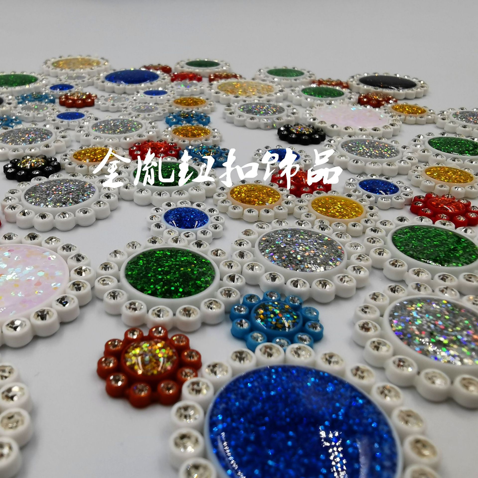 14mm 16mm 18mm 25mm 30mm 圆A钻 新品钮扣DIY辅料