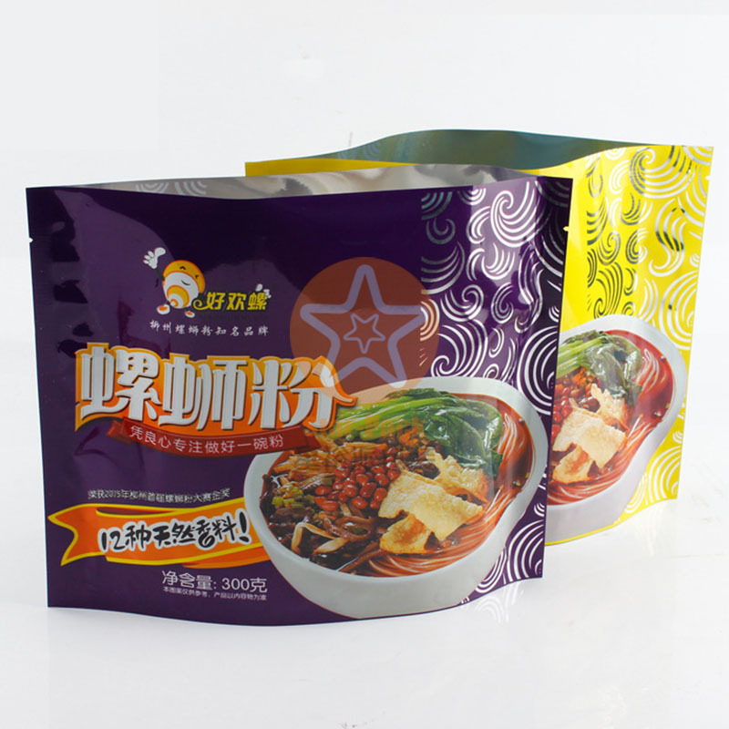 螺蛳粉自封铝箔袋塑料自立袋