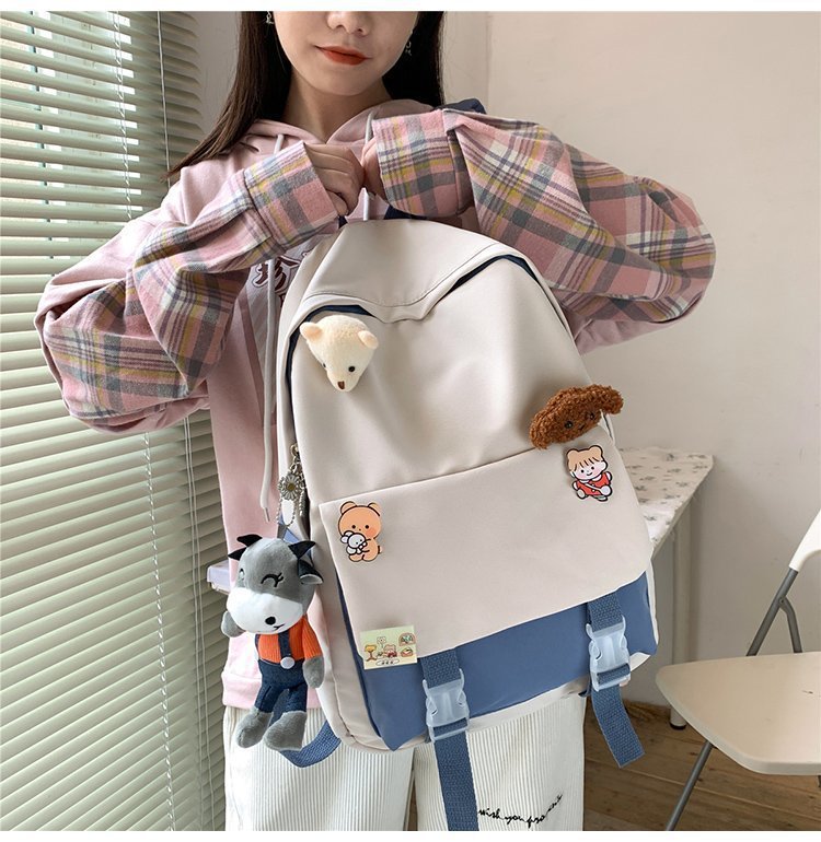 Korean Hit Color Schoolbag Wholesale display picture 7