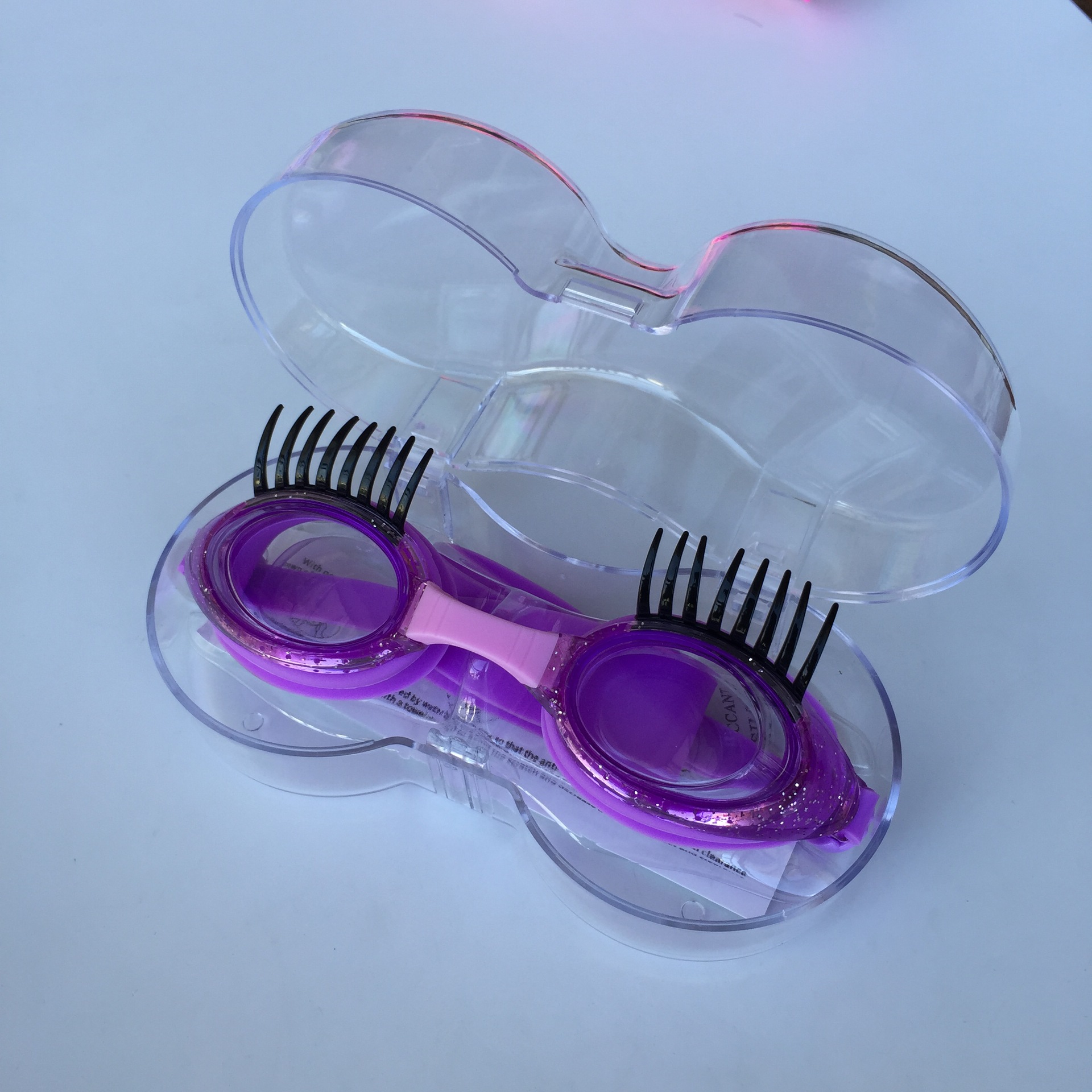 Kindercartoon voor jongens en meisjes, waterdichte en anti-condens zwembrillen, baby duikbrillen kunnen worden afgedrukt_voghion.com