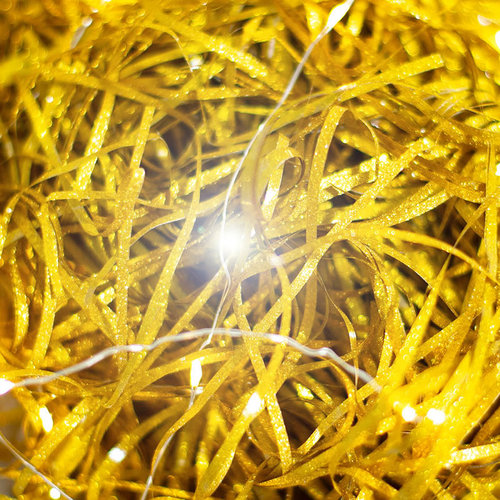 Flashy Lafcadio Creative Birthday Gift, Lafcadio Decorative Gift Box, Filling Material for Candy Box, Silver and Gold Shredded Paper
