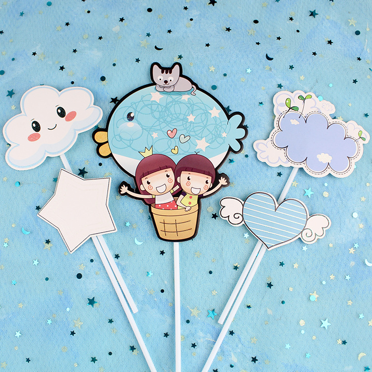 嘟嘴胖头鱼款热气球