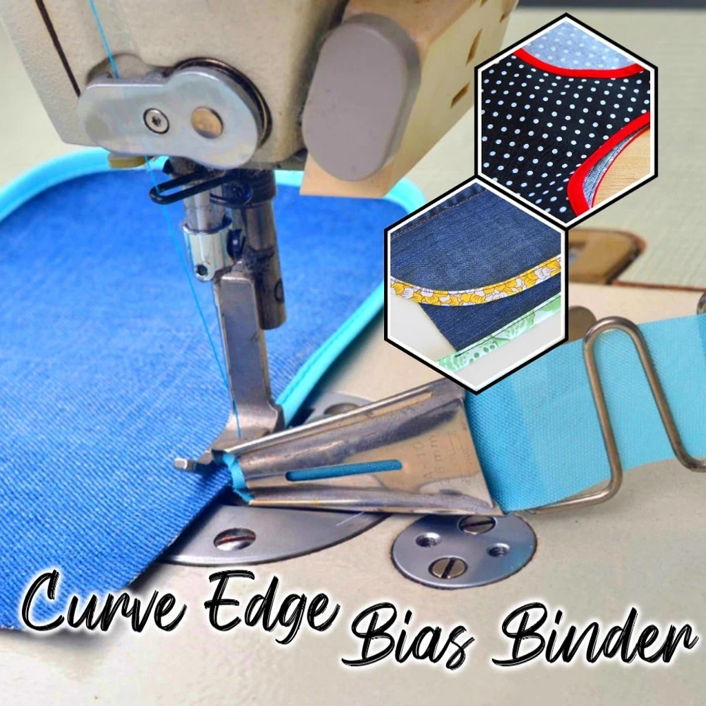 Curve Edge Bias Binder 缝纫机备件 包边用 直角包边