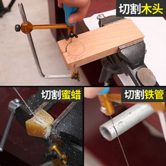 Wholesale mini wire saw woodworking raffia saw handmade wire saw jigsaw U-shaped saw manual saw small saw