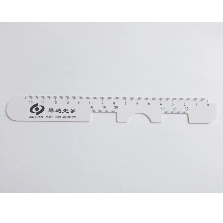Материал ПВХ двусторонняя печать глазная оптометрия офтальмолог оптометрия использует межзрачковую линейку для измерения расстояния