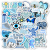 Fresh mobile phone, children's stationery, stickers, sticker, suitable for import, Amazon