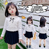 Autumn and winter 2020 new pattern girl Base coat Plush thickening Autumn and winter children High collar Lace baby Western style jacket