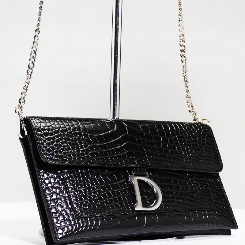 Women's Clutch Bag 2025 New Fashion Small Handbag Evening Party Bag Elegant Socialite Envelope Purse - Thumbnail 6