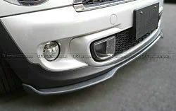 Mini R56 / Mini S / Clubman GA — модифицированный карбоновый передний спойлер (chin) и передняя лопатка, небольшой комплект 2012