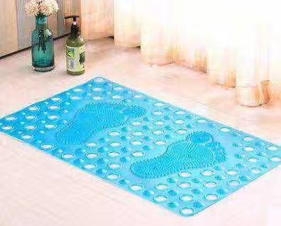 Suministro mundial de jardín agujero pie alfombra de baño alfombra antideslizante