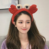 Cute headband for face washing, universal non-slip hairpins to go out, South Korea, simple and elegant design