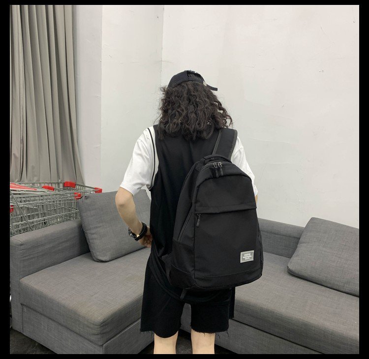 Korean Fashion Vintage Sense Wild Casual Waterproof Large Capacity School Bag Hong Kong Style Retro Backpack  Wholesale Nihaojewelry display picture 48