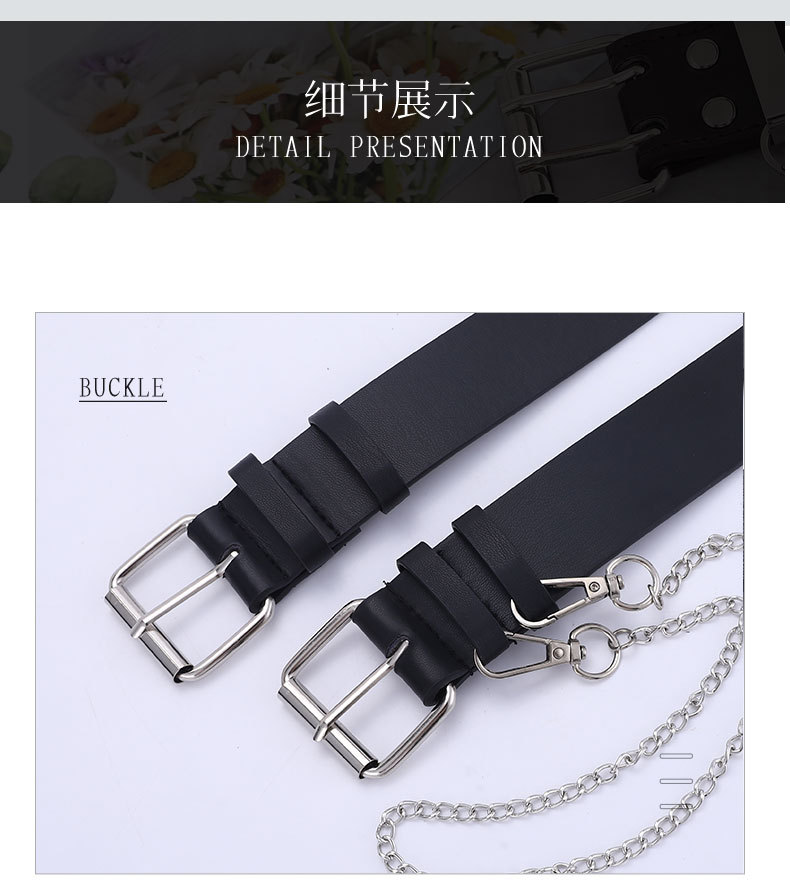 New Chain Decoration Pierced Eye Belt Ladies Fashion Hanging Chain With Corn Eye Belt Wholesale Nihaojewelry display picture 10