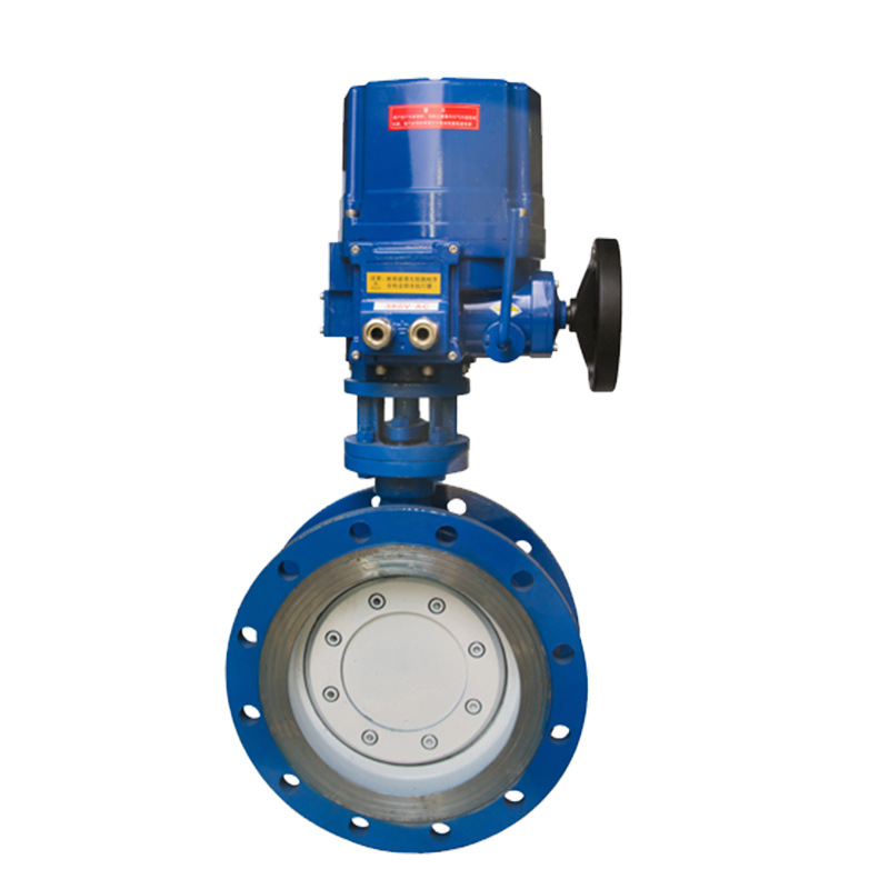 电动防爆法兰硬密封蝶阀 碳钢耐高温电动硬密封法兰蝶阀防爆蝶阀